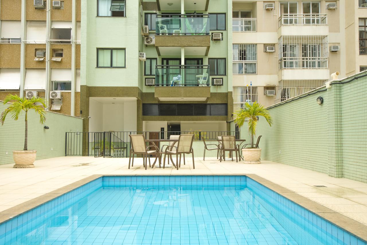 Aparthotel Ipanema 803 - Apart - Quadra Da Praia Com Piscina, Sauna, Academia E Garagem